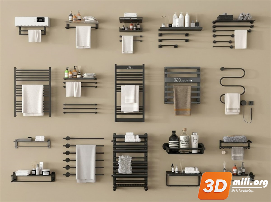 Bathroom accessories Skp Files